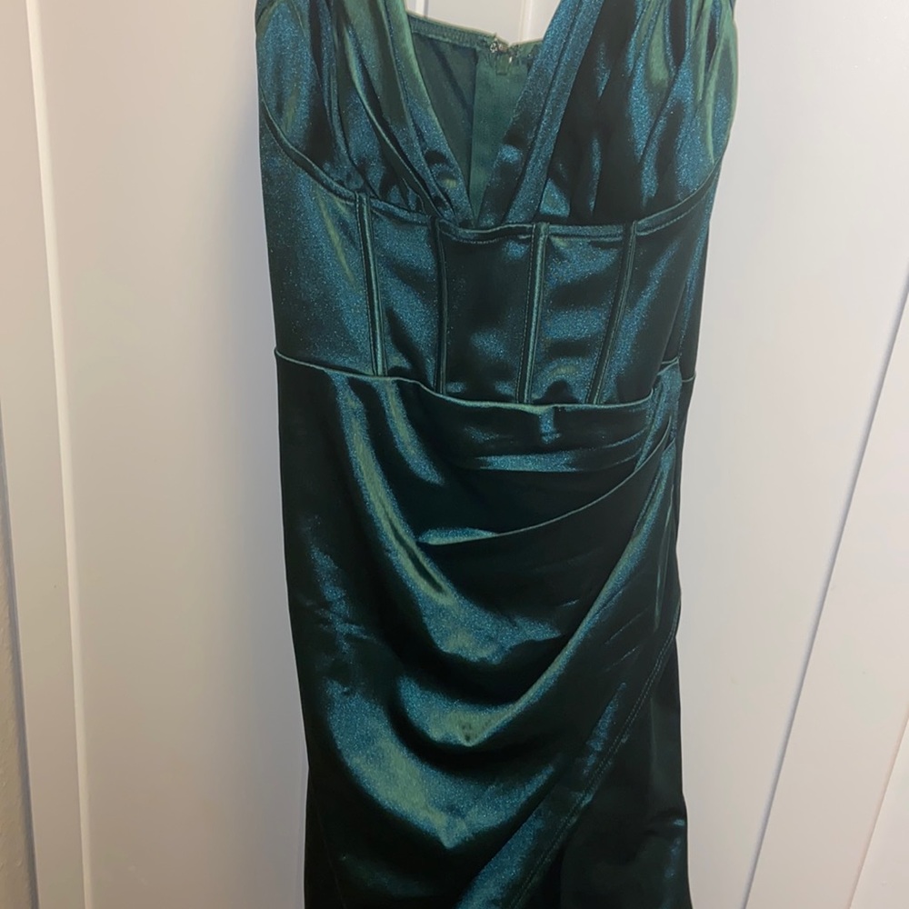 Emerald Green Party Dress